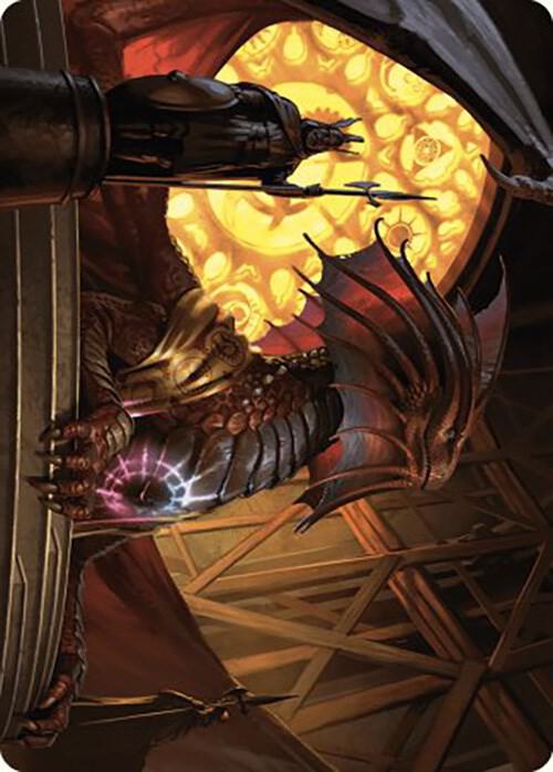 Niv-Mizzet, Guildpact Art Card (21/49) [Art Series: Murders at Karlov Manor] 21