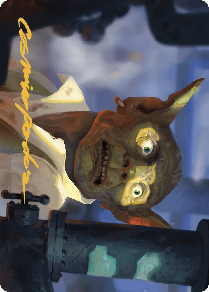 Fugitive Codebreaker Art Card (Gold-Stamped Signature) [Art Series: Murders at Karlov Manor] 39