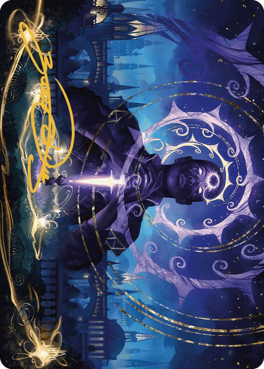 Coerced to Kill Art Card (Gold-Stamped Signature) [Art Series: Murders at Karlov Manor] 17