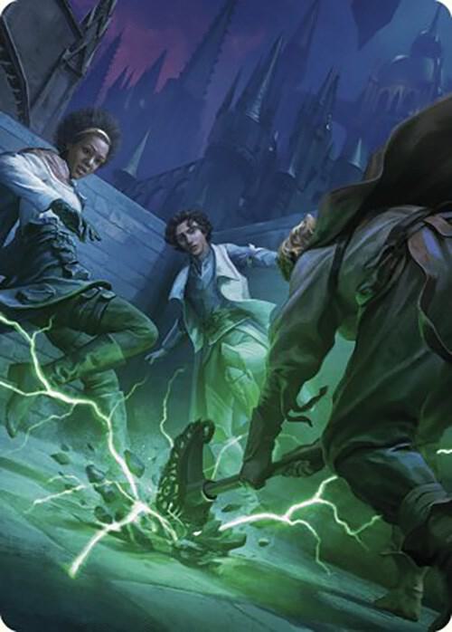 Fanatical Strength Art Card [Art Series: Murders at Karlov Manor] 32