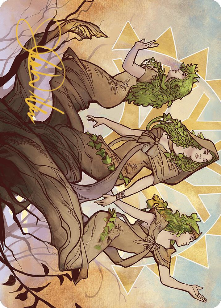 Trostani, Three Whispers Art Card (Gold-Stamped Signature) [Art Series: Murders at Karlov Manor] 37