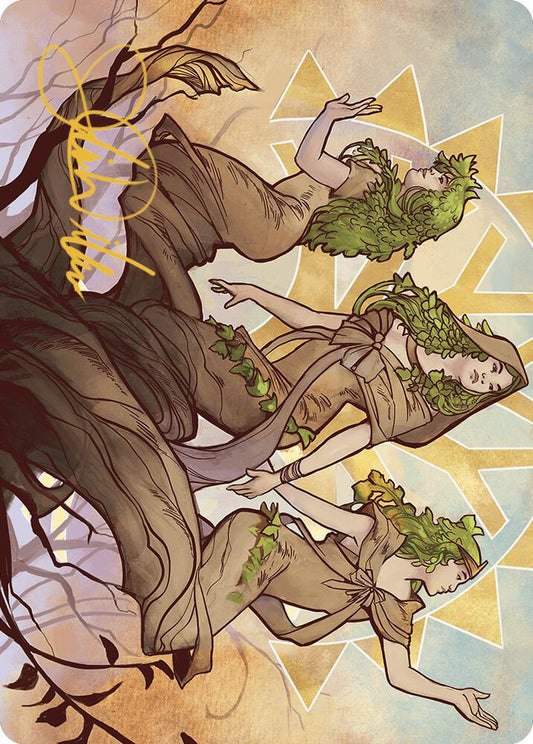 Trostani, Three Whispers Art Card (Gold-Stamped Signature) [Art Series: Murders at Karlov Manor] 37