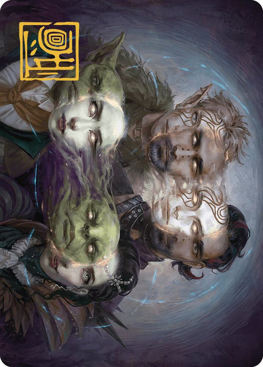 Illicit Masquerade Art Card (Gold-Stamped Signature) [Art Series: Murders at Karlov Manor] 8