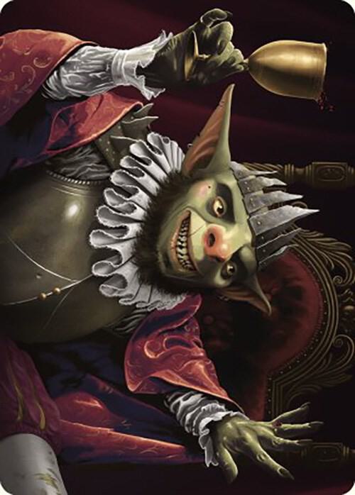 Krenko, Baron of Tin Street Art Card [Art Series: Murders at Karlov Manor] 40