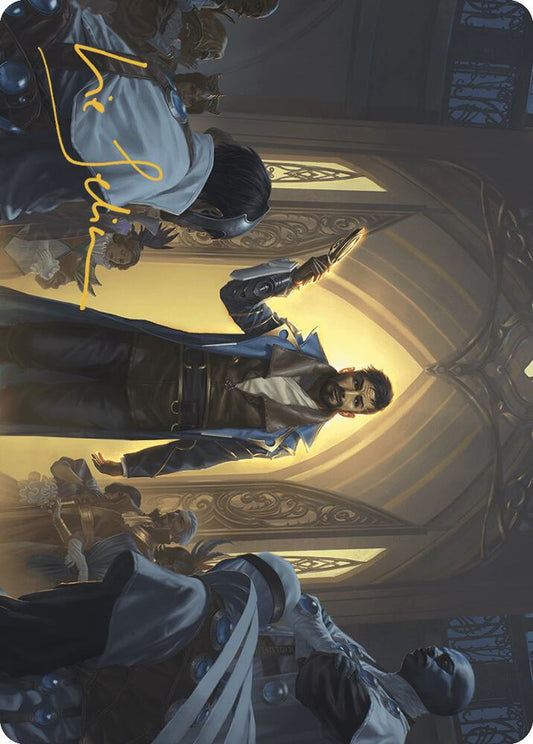 Auspicious Arrival Art Card (Gold-Stamped Signature) [Art Series: Murders at Karlov Manor] 2