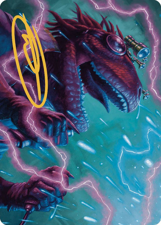 Kylox, Visionary Inventor Art Card (Gold-Stamped Signature) [Art Series: Murders at Karlov Manor] 43