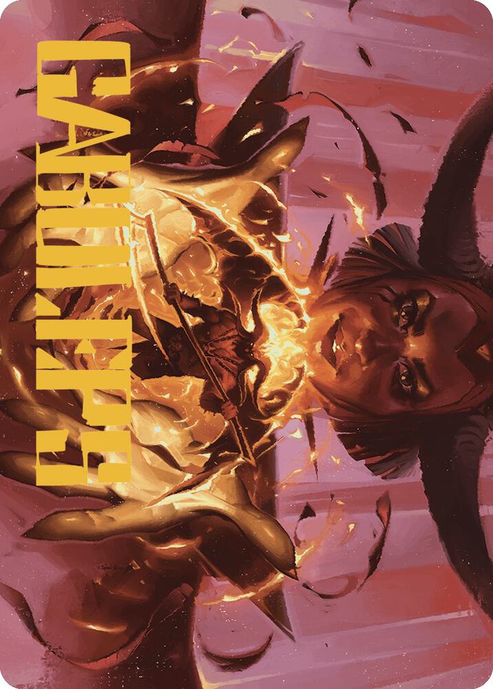 Convenient Target Art Card (Gold-Stamped Signature) [Art Series: Murders at Karlov Manor] 11