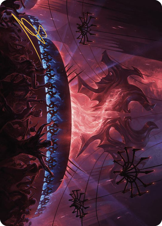 Raucous Theater Art Card (Gold-Stamped Signature) [Art Series: Murders at Karlov Manor] 26