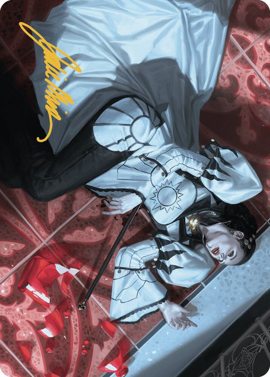 Deadly Complication Art Card (18/49) (Gold-Stamped Signature) [Art Series: Murders at Karlov Manor] 18