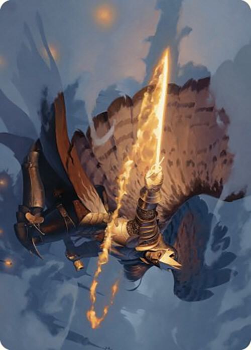 Aurelia's Vindicator Art Card [Art Series: Murders at Karlov Manor] 1