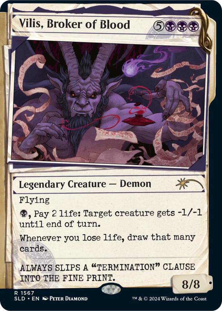 Vilis, Broker of Blood [Secret Lair Drop Series] 1567
