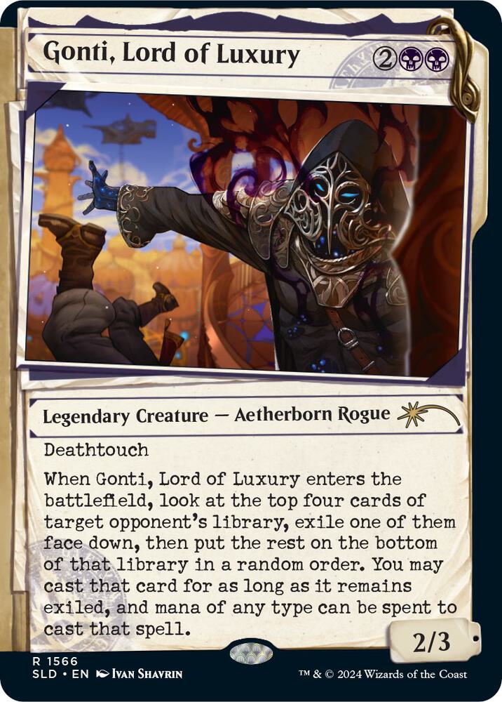 Gonti, Lord of Luxury [Secret Lair Drop Series] 1566