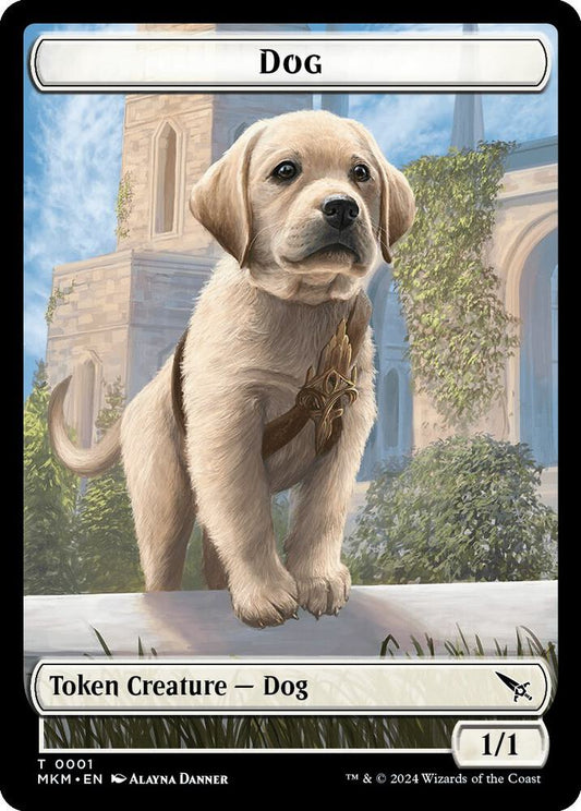Dog Token [Murders at Karlov Manor] 1