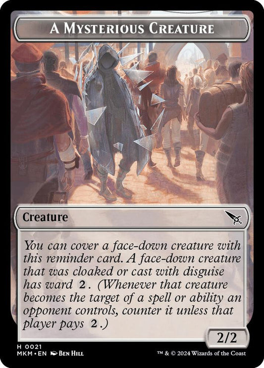 A Mysterious Creature Token [Murders at Karlov Manor] 21