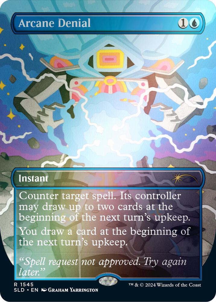 Arcane Denial (1545) (Rainbow Foil) [Secret Lair Drop Series] 1545