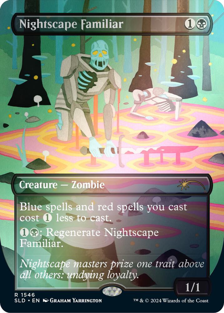 Nightscape Familiar (Rainbow Foil) [Secret Lair Drop Series] 1546
