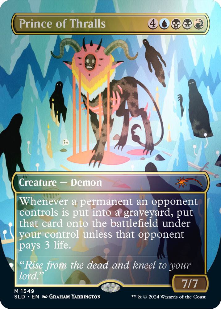 Prince of Thralls (Rainbow Foil) [Secret Lair Drop Series] 1549