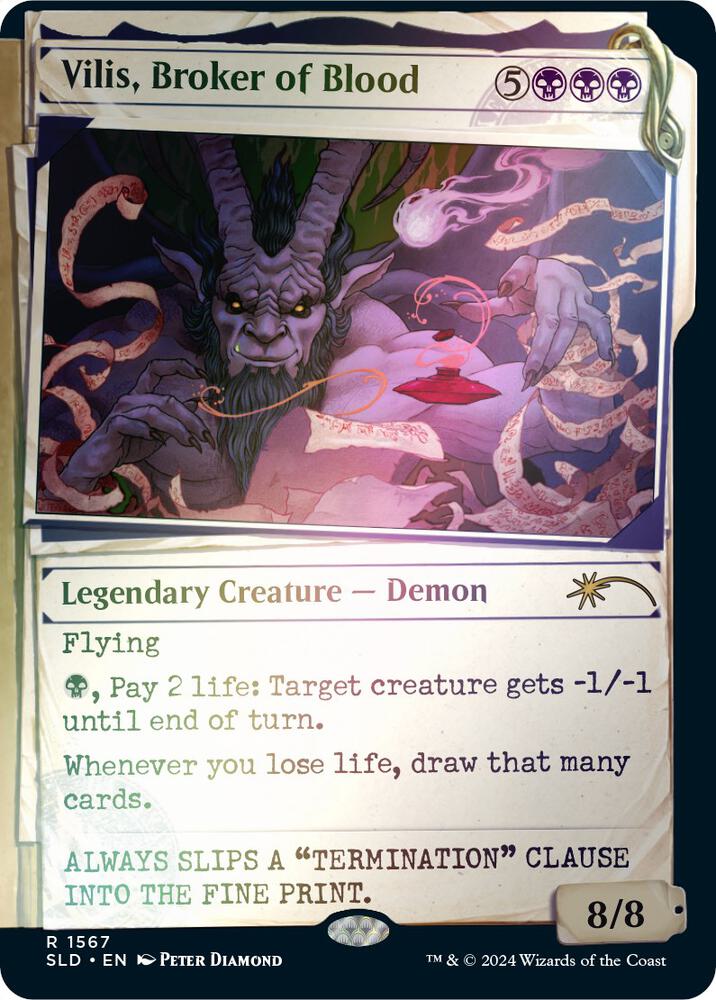 Vilis, Broker of Blood (Rainbow Foil) [Secret Lair Drop Series] 1567