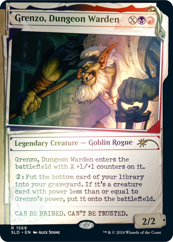 Grenzo, Dungeon Warden (Rainbow Foil) [Secret Lair Drop Series] 1569