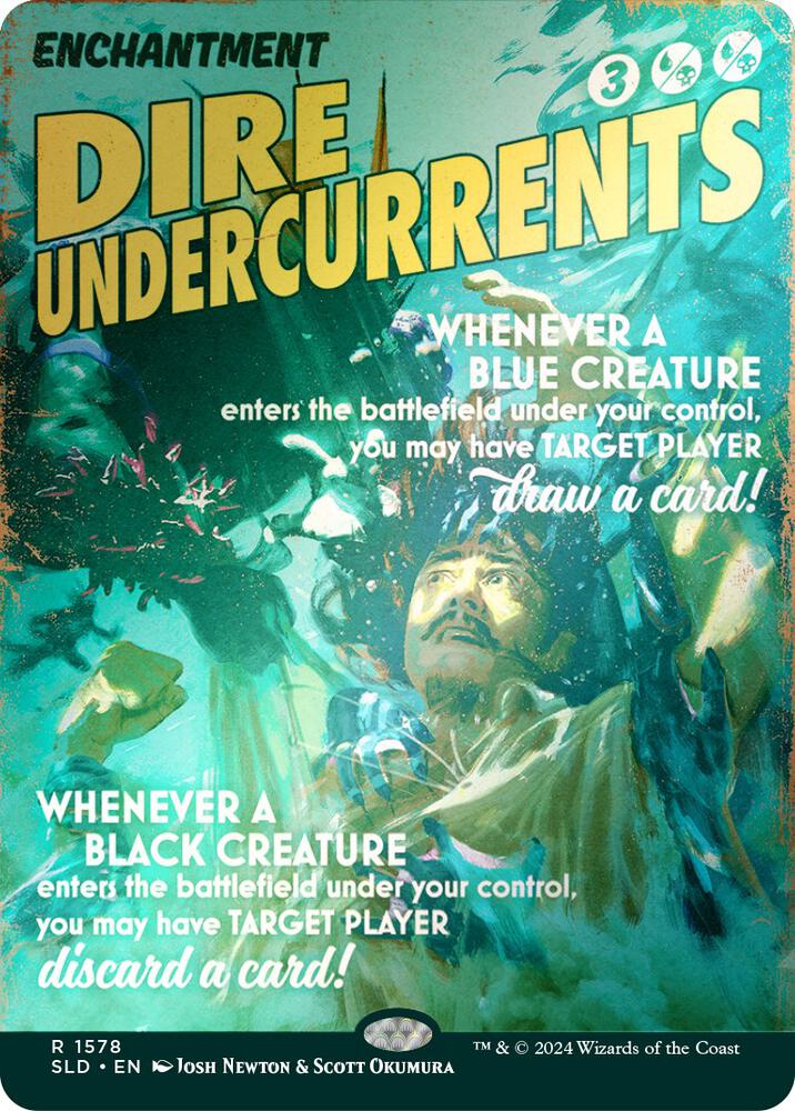 Dire Undercurrents (Rainbow Foil) [Secret Lair Drop Series] 1578