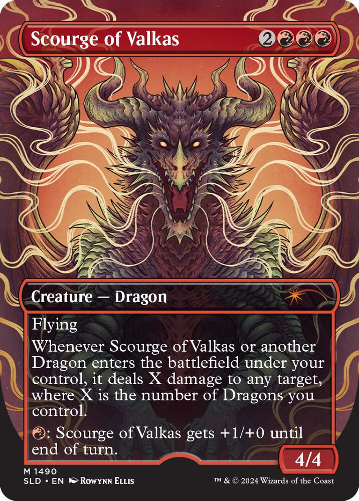 Scourge of Valkas [Secret Lair Drop Series] 1490