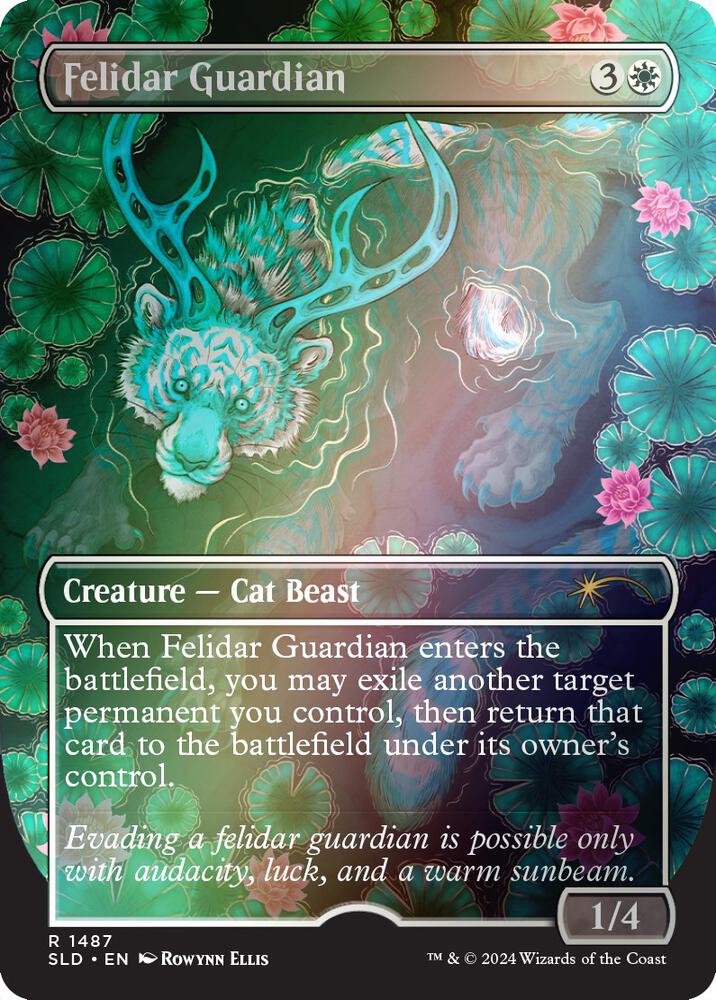 Felidar Guardian (Rainbow Foil) [Secret Lair Drop Series] 1487