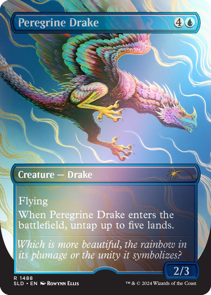 Peregrine Drake (Rainbow Foil) [Secret Lair Drop Series] 1488