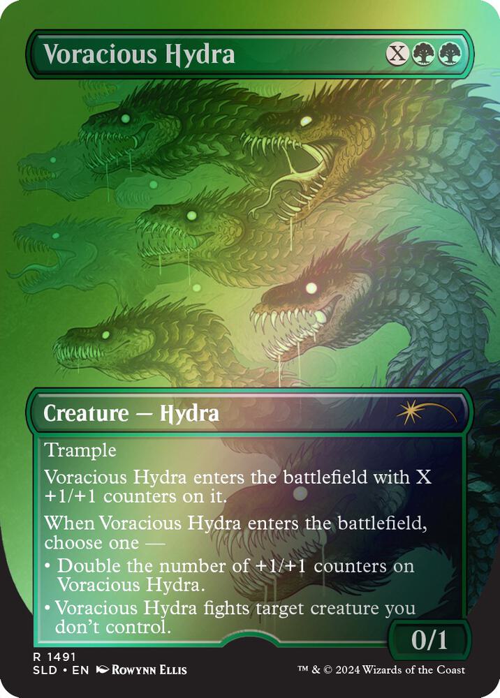 Voracious Hydra (Rainbow Foil) [Secret Lair Drop Series] 1491