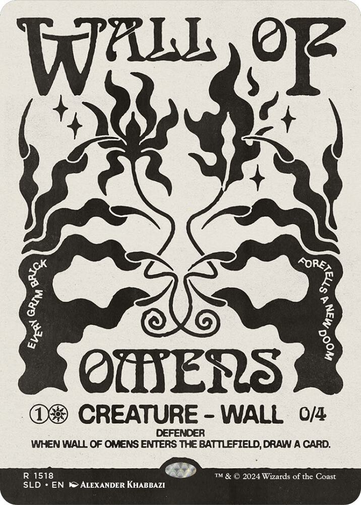 Wall of Omens [Secret Lair Drop Series] 1518