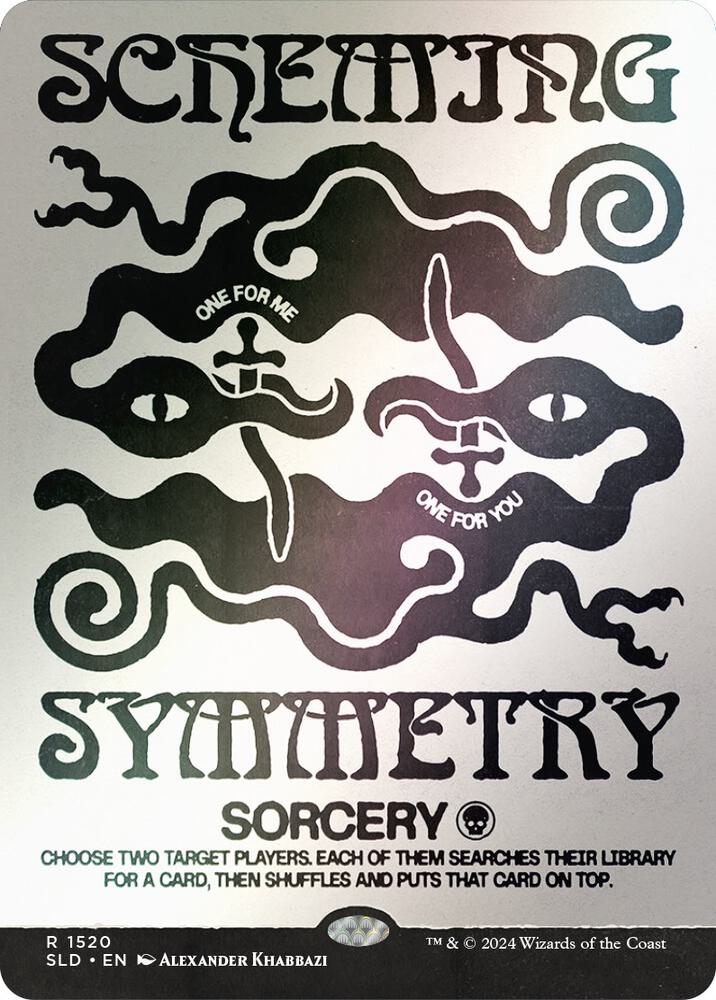Scheming Symmetry (1520) (Rainbow Foil) [Secret Lair Drop Series] 1520