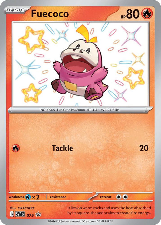 Fuecoco - 079 [SV: Scarlet & Violet Promo Cards] 079