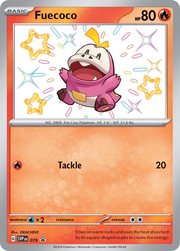 Fuecoco - 079 [SV: Scarlet & Violet Promo Cards] 079