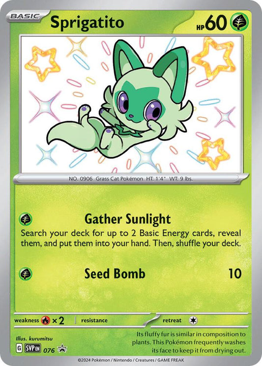 Sprigatito - 076 [SV: Scarlet & Violet Promo Cards] 076