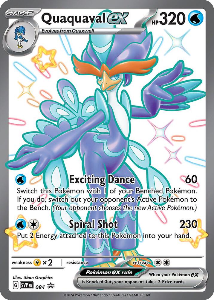 Quaquaval ex - 084 [SV: Scarlet & Violet Promo Cards] 084