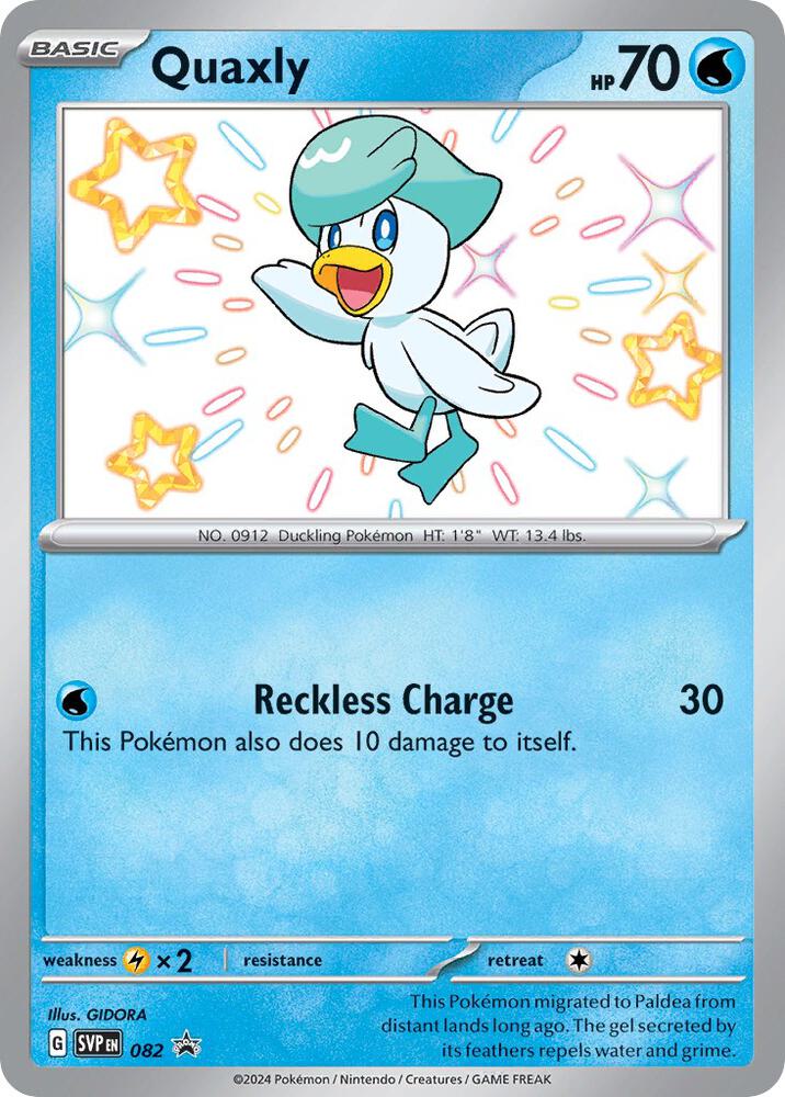 Quaxly - 082 [SV: Scarlet & Violet Promo Cards] 082