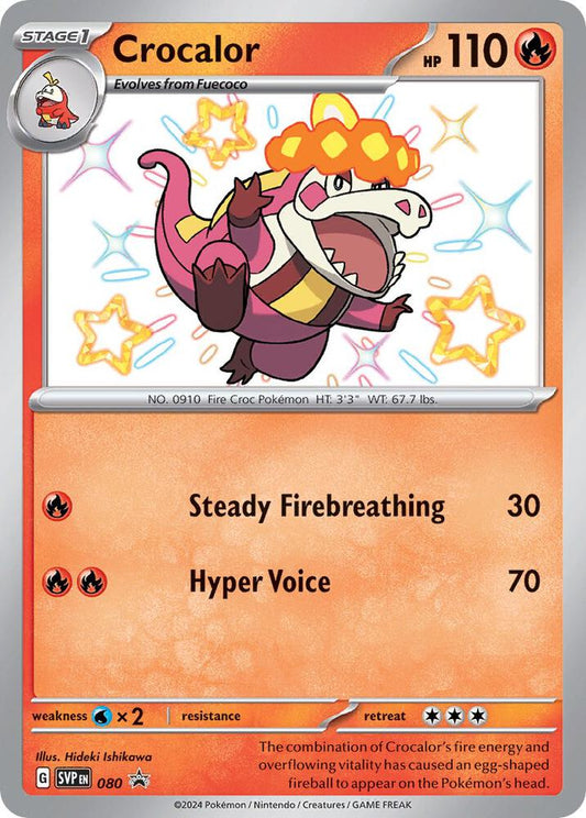 Crocalor - 080 [SV: Scarlet & Violet Promo Cards] 080