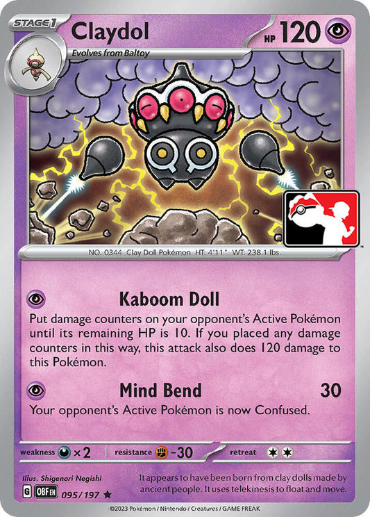 Claydol [Prize Pack Series Cards] 095/197