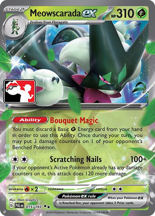 Meowscarada ex [Prize Pack Series Cards] 015/193