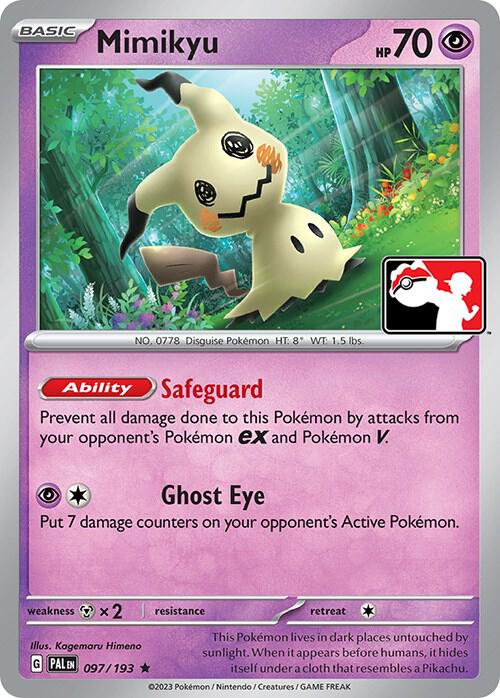 Mimikyu [Prize Pack Series Cards] 097/193