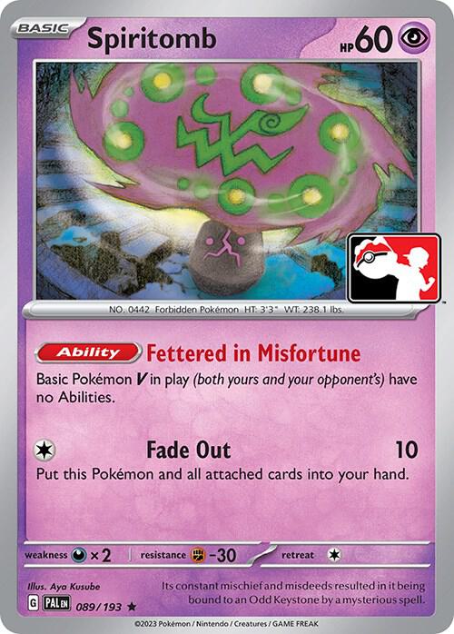 Spiritomb - 089/193 [Prize Pack Series Cards] 089/193