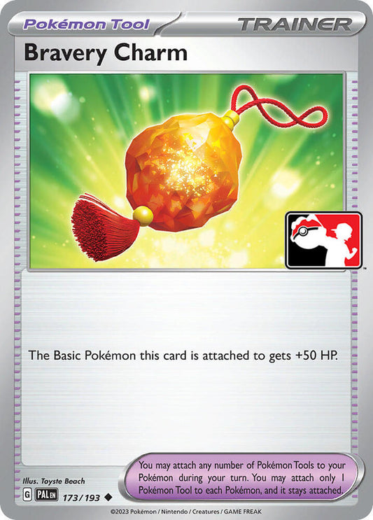 Bravery Charm - 173/193 [Prize Pack Series Cards] 173/193