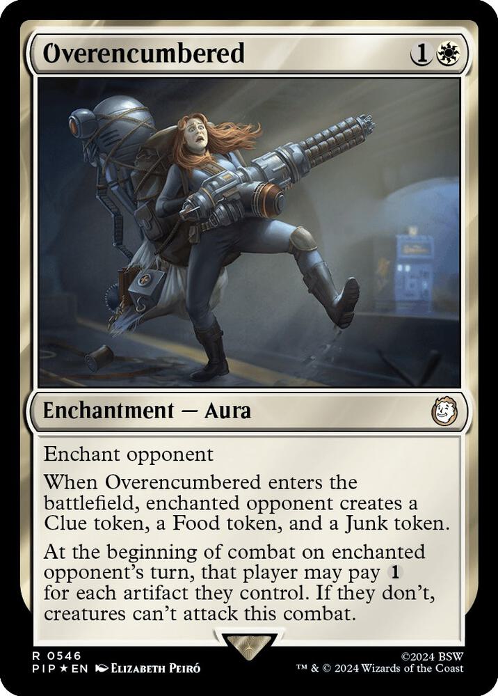 Overencumbered (Surge Foil) [Universes Beyond: Fallout] 546