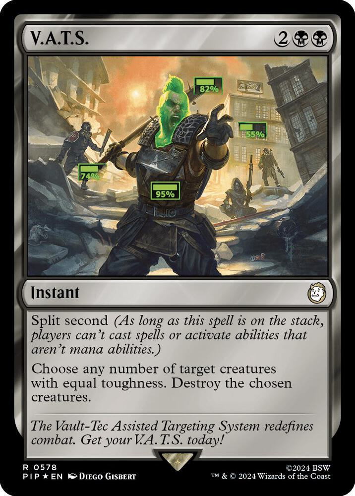 V.A.T.S. (Surge Foil) [Universes Beyond: Fallout] 578