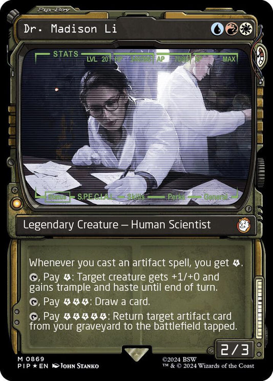 Dr. Madison Li (Showcase) (Surge Foil) [Universes Beyond: Fallout] 869