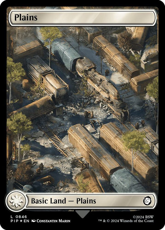 Plains (0846) (Surge Foil) [Universes Beyond: Fallout] 846