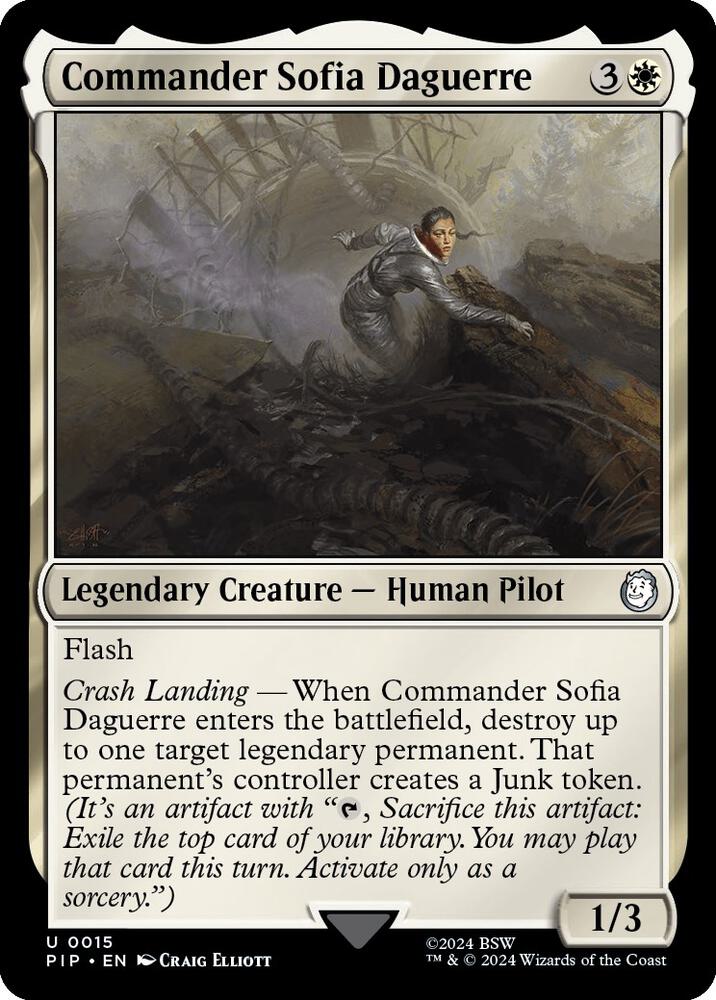 Commander Sofia Daguerre [Universes Beyond: Fallout] 15
