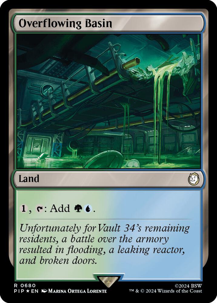 Overflowing Basin (Surge Foil) [Universes Beyond: Fallout] 680
