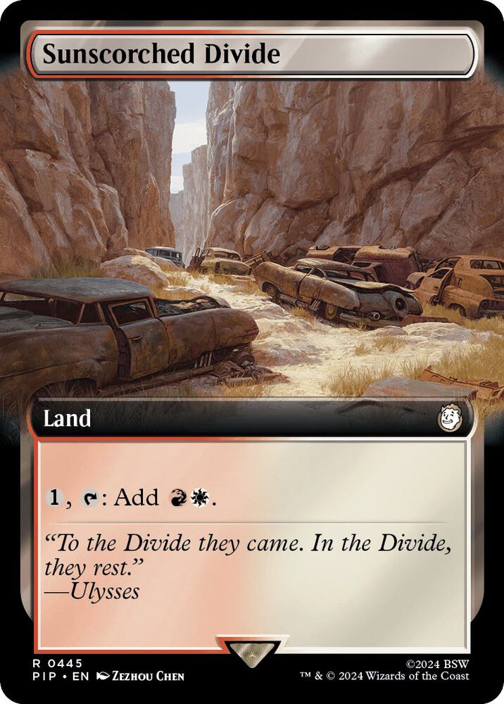 Sunscorched Divide (Extended Art) [Universes Beyond: Fallout] 445