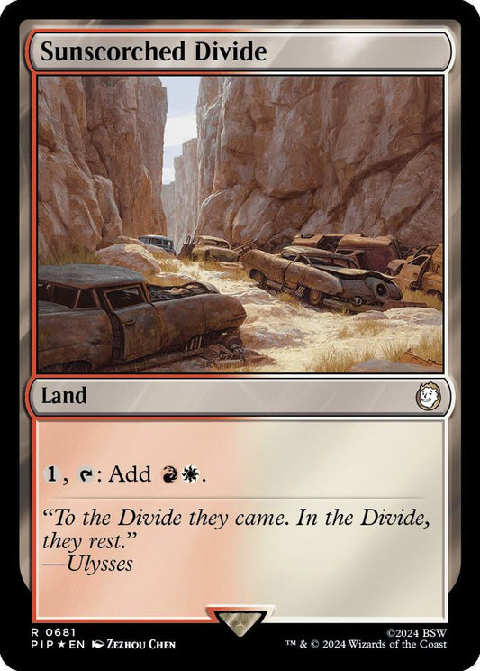 Sunscorched Divide (Surge Foil) [Universes Beyond: Fallout] 681