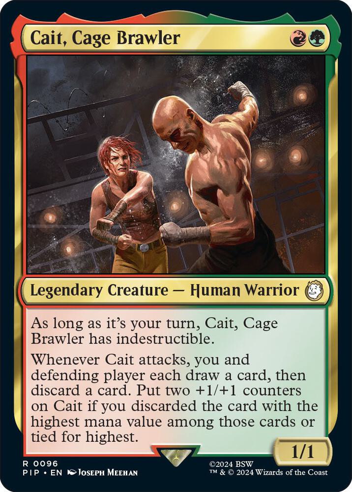 Cait, Cage Brawler [Universes Beyond: Fallout] 96